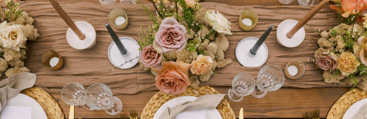 Idées de décorations de table sublimes… à petit prix