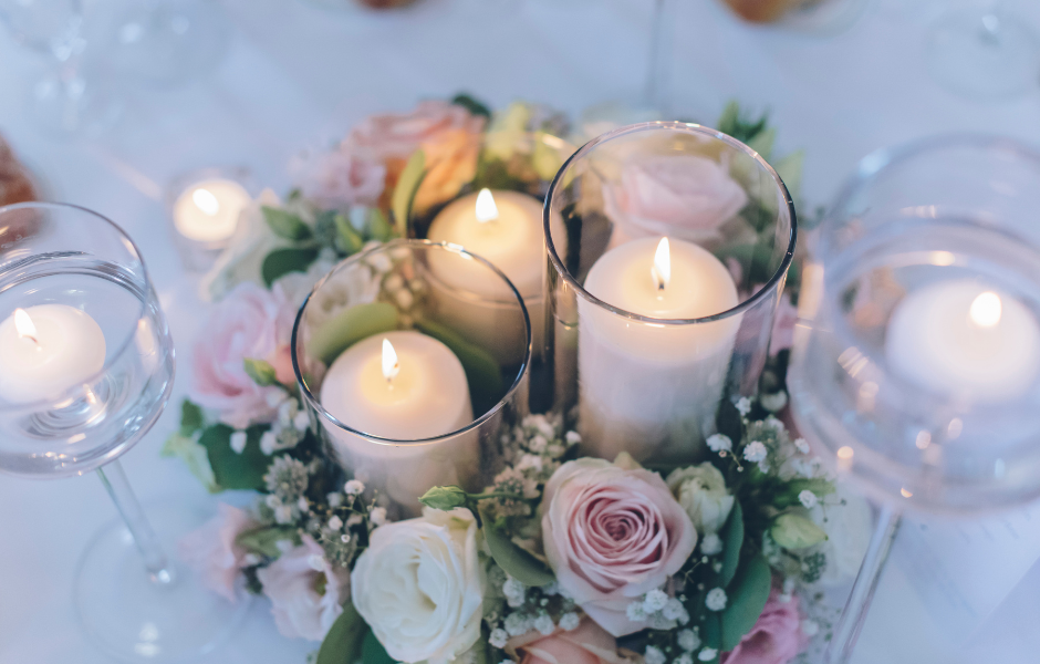 DIY fleurs centre de table mariage Décoration de mariage