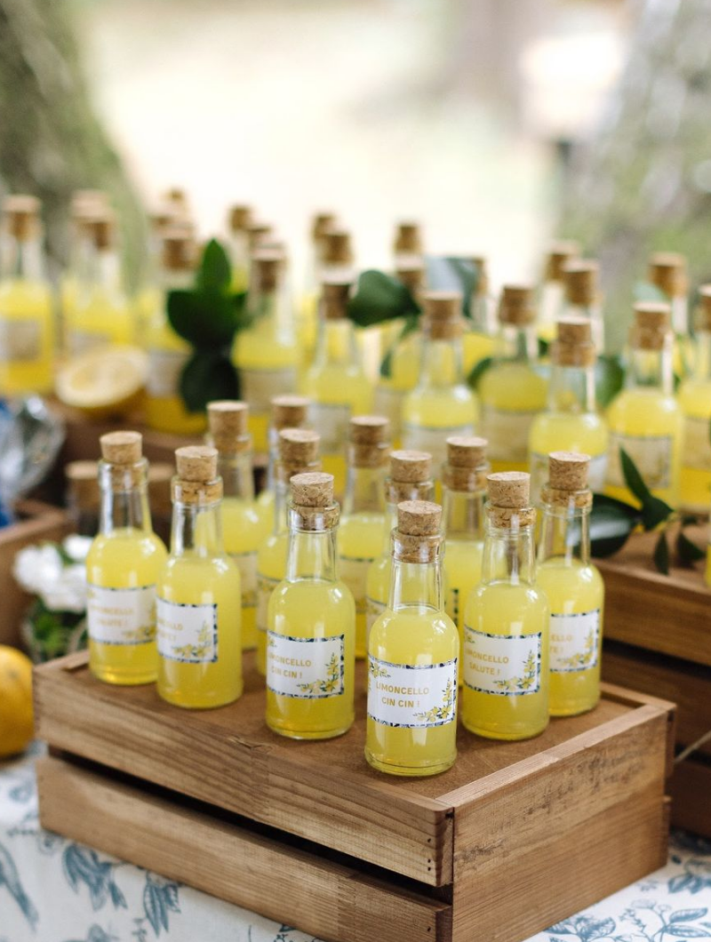 Cadeaux invités mariage Limoncello Cadeaux invités mariage Limoncello