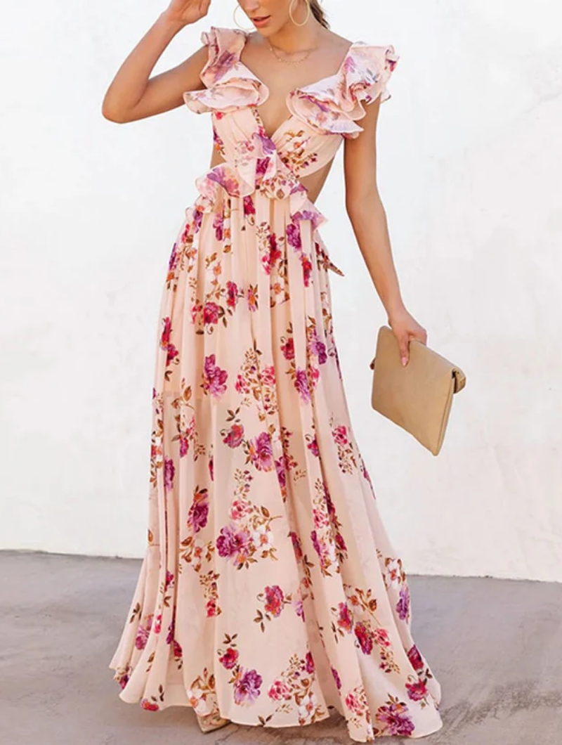 Look invité mariage robe bohème Look invité mariage robe bohème