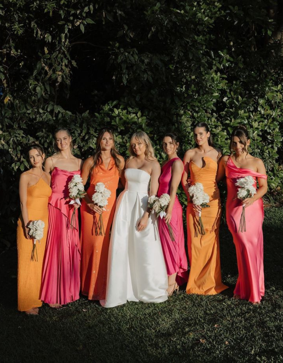 tenues de mariage femmes pour le theme orange & fuchsia tenues de mariage femmes pour le theme orange & fuchsia