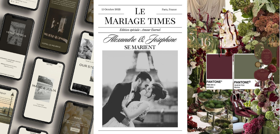 faire-part numérique mariage